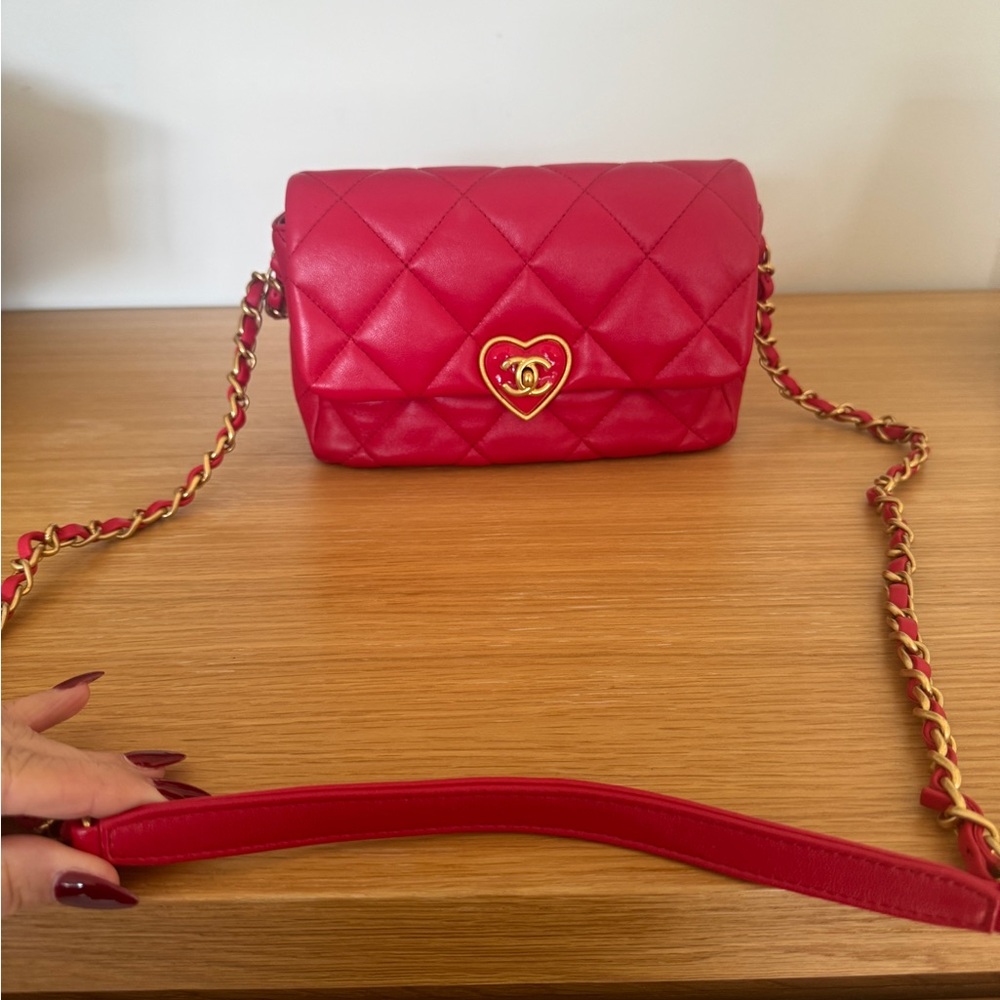 100% authentic Chanel Cocolove Flap Bag